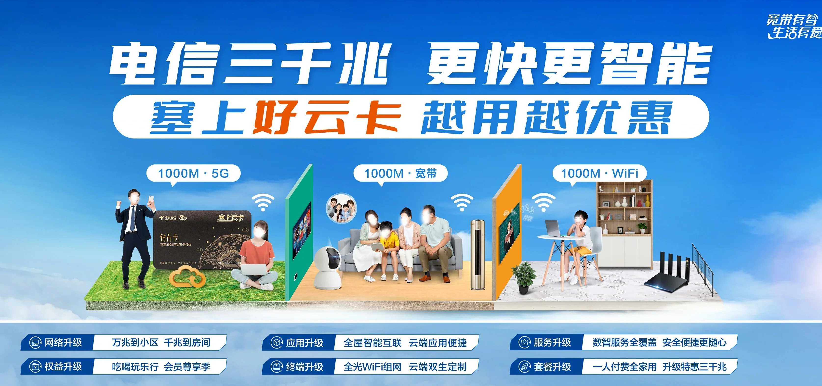 中国电信 黄岩区电信宽带 宽带套餐